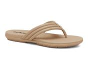 Chinelo Comfortflex Linha Conforto Feminino CAQUI