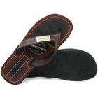 Chinelo Danper Casual Conforto Masculino Cor Café