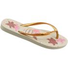 Chinelo de Dedo Havaianas Slim Organic 2 Floral Feminino