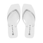 Chinelo De Dedo Rasteira Ramarim Bico Quadrado 231233 Branco