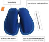Chinelo De Quarto Fechado Masculino- Pantufas Fechada - Chinelo em Tecido Fechado (Temos Atacado)