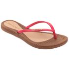 Chinelo dedo feminino confortável macio anatômico terra&agua 270005