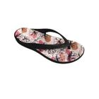 Chinelo Dedo Feminino Conforto Borracha Floral Boaonda 1319-149