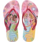 Chinelo Dedo Infantil Menina Casual Dia a Dia Passeio Praia Havaianas Kids Slim Princess