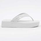 Chinelo Feminino Flatform Hit White Petite Jolie PJ6141