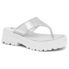 Chinelo Feminino Flatform Prata Ramarim 2338242-0007