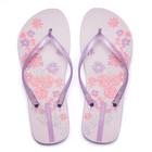 Chinelo Feminino Grendene Ipanema Oasis Rosa/lilás