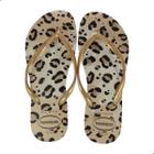 Chinelo Feminino Havaianas Slim Animals Bege