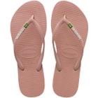 Chinelo feminino havaianas slim brasil fc