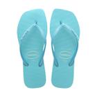 Chinelo Feminino Havaianas Slim Square Azul Neon - 4148927