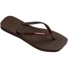 Chinelo Feminino Havaianas Slim Square Glitter Nova