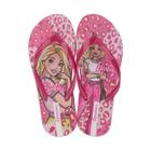 Chinelo feminino infantil barbie style 25729