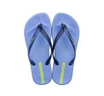 Chinelo feminino ipanema duo soft azul/azul