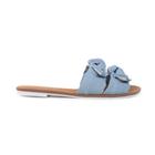 Chinelo Feminino Moleca Tira Pronta Jeans - 5297