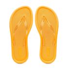 Chinelo Feminino Nuvem Via Livre Sandalia Basica de Dedo Amarelo