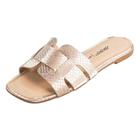 Chinelo Feminino Rasteira Tira Resisrtente Elegante Dakota