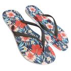 Chinelo Feminino Sandálias de dedo Floral adulto