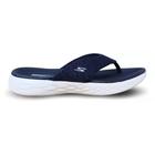 Chinelo Feminino Skechers On-the-go 600 Azul e Branco - 1530