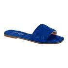 Chinelo Feminino Slide Napa Azul Preto Beira Rio 8435.215