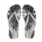 Chinelo Feminino Slim Resistente Tropical Folhagem Magicc