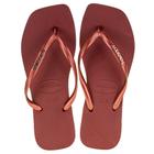 Chinelo feminino slim square logo metallic havaianas - 4148257