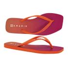 Chinelo Feminino Solarize Ramarim Bico Quadrado 233234