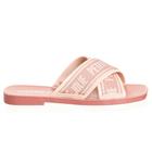 Chinelo Feminino Vibe J-Lastic New Nude Rosa Antigo Petite Jolie PJ6437