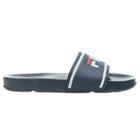 Chinelo Fila Drifter Striper Slide Masculino Azul Marinho