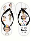 Chinelo Frida Khalo Meu jeito Frida de ser