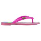 Chinelo Grendene Barbie Star Infantil Rasteira Rosa Azul