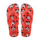 Chinelo Havaiana Infantil Masculina Mickey Vermelho Original