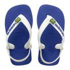 Chinelo Havaianas Baby Brasil Logo Azul Naval 41405