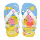 Chinelo Havaianas Baby Infantil Bebê Com Elástico Peppa Pig