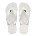 Chinelo Havaianas Branco Brasil