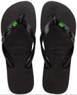 Chinelo Havaianas Brasil 41-42 Preto