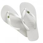 Chinelo Havaianas Brasil 43/44 Branco