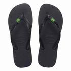 Chinelo Havaianas Brasil Preta Sandálias