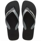 Chinelo Havaianas Dual Masculino - Preto e Cinza