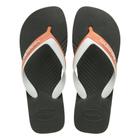 Chinelo Havaianas Dual Verde/Branco