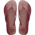 Chinelo Havaianas Feminino SLIM GLOSS 39/40 Amaranto PAR