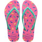 Chinelo Havaianas Feminino SLIM Harmony 35/6 Ciber PINK