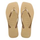 Chinelo Havaianas Feminino Slim Square Brilho Glitter ll