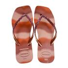 Chinelo Havaianas Feminino Slim Square Glitter Party Original