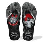 Chinelo Havaianas Infantil Times Corinthians Original 25/26