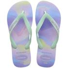 Chinelo Havaianas Infantil Tira Larga Top Fashion Tie Dye