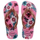 Chinelo Havaianas Kids Flores Floral Infantil Menina