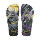 Chinelo Havaianas Kids Hero Dc - Cinza Aço