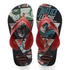 Chinelo Havaianas Kids Max Heróis Liga da Justiça Preto