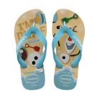 Chinelo Havaianas Kids Top Olaf Frozen Areia/Azul