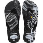 Chinelo Havaianas Licenciado TOP Atletico MG 37/38 Preto